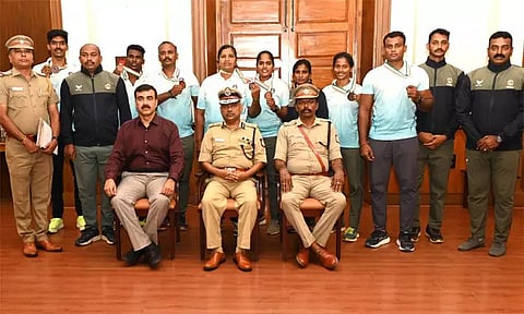 அகில இந்திய காவல் ஜூடோ-கிளஸ்டர் போட்டி: பதக்கம் வென்றவர்களுக்கு காவல்துறை தலைமை இயக்குநர் வாழ்த்து