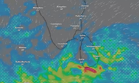 உருவானது புதிய காற்றழுத்தத் தாழ்வுப் பகுதி.. தமிழகத்தில் கனமழைக்கு வாய்ப்பா..?