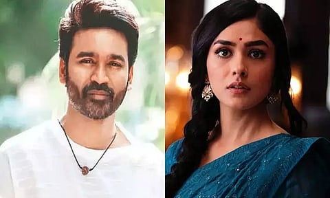 தனுஷ் - மிருணாள் தாக்கூர் இடையே காதலா? வைரலாகும் புகைப்படங்கள்