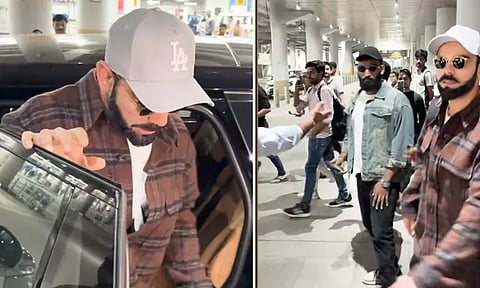 லண்டனில் இருந்து இந்தியா திரும்பிய விராட் கோலி