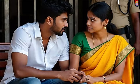 கள்ளக்காதலர்களை சேர்த்து வைத்த பெண் சப்-இன்ஸ்பெக்டர்; 4 குழந்தைகள் பரிதவிப்பு