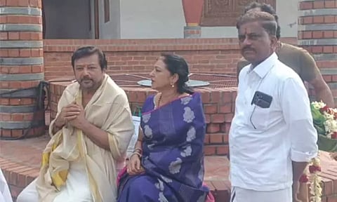 சிதம்பரம் நடராஜர் கோவிலில் நடிகர் ஜெயராம் சாமி தரிசனம்