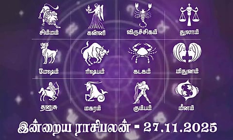 ராசிபலன் (27.11.2025): நல்ல காரியம் ஒன்று எளிதில் முடியும் நாள்..!