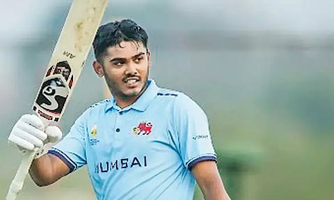 முஷ்டாக் அலி டி20 கிரிக்கெட்: ஆயுஷ் மாத்ரே சதம் ...மும்பை அணி வெற்றி