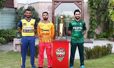 முத்தரப்பு டி20 தொடர் இறுதிப்போட்டி: டாஸ் வென்ற பாகிஸ்தான் பந்துவீச்சு தேர்வு