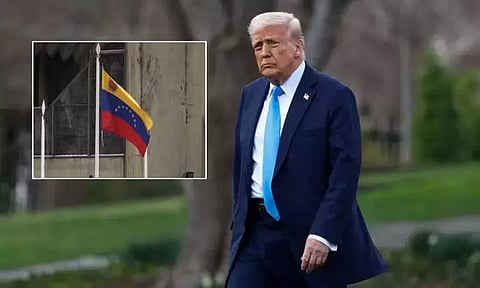 ‘வான்பரப்பு குறித்த டிரம்ப்பின் கருத்து சர்வதேச சட்டத்திற்கு எதிரானது’ - வெனிசுலா அரசு கண்டனம்
