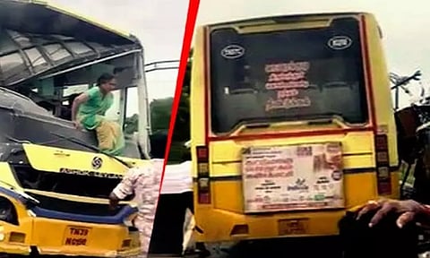 சிவகங்கை பஸ் விபத்து: அவசர உதவி எண் அறிவிப்பு