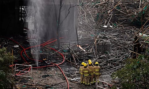 ஹாங்காங் தீ விபத்து; பலி எண்ணிக்கை 151 ஆக உயர்வு
