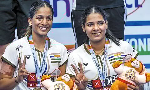 சர்வதேச பேட்மிண்டன்: இந்திய ஜோடி சாம்பியன்