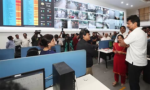 சென்னை மழை நிலவரம் குறித்து உதயநிதி ஸ்டாலின் ஆய்வு