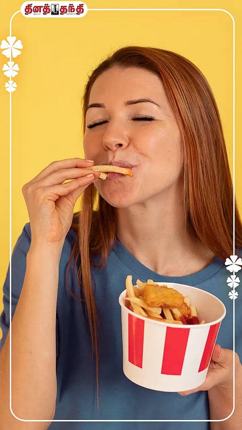 பொரித்த உணவுகளை சாப்பிட்ட பின் என்ன செய்யணும்? என்ன செய்ய கூடாது தெரியுமா?