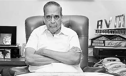 பிரபல திரைப்பட தயாரிப்பாளர் ஏவிஎம் சரவணன் காலமானார்