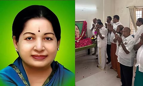 ஜெயலலிதாவின் தியாகங்களையும், பெரும் புகழையும் போற்றி வணங்குகிறேன் - செங்கோட்டையன் புகழஞ்சலி