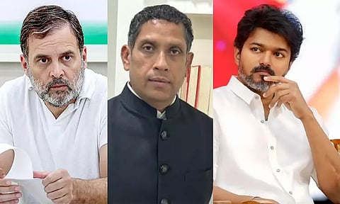 தவெக தலைவர் விஜய் உடன் காங்கிரஸ் நிர்வாகி பிரவீன் சக்கரவர்த்தி சந்திப்பு: தமிழக அரசியலில் பரபரப்பு