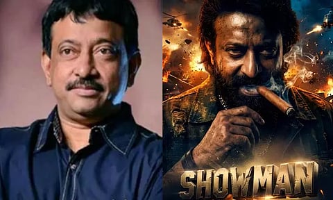 Director Ram Gopal Varma as the hero... First look of the film “Showman” released