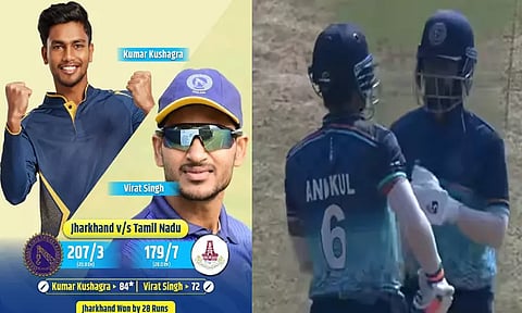 முஷ்டாக் அலி 20 ஓவர் கிரிக்கெட்: ஜார்கண்ட் அணியிடம் தமிழகம் தோல்வி