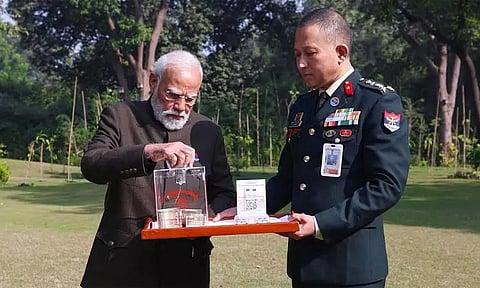 படைவீரர் கொடி நாள் நிதிக்கு பங்களிப்போம்; பிரதமர் மோடி அழைப்பு