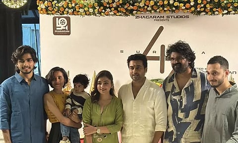 Suriya 47 begins shooting with director Jithu Madhavan alongside Nazriya and Naslen