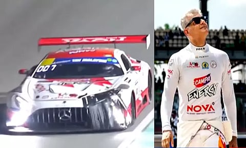 Malaysian Car Race - Ajith's team finishes 4th