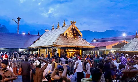 சபரிமலையில் திடீர் ‘தீ'யால் பரபரப்பு