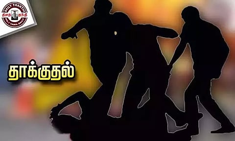 வழிவிடாமல் ஓட்டி சென்றதாக தகராறு: அரசு பஸ்சை வழிமறித்து டிரைவர் மீது தாக்குதல்