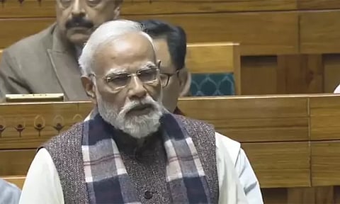 தாய்நாட்டை மீட்பதற்கான கருவியாக திகழ்ந்தது வந்தே மாதரம்: பிரதமர் மோடி