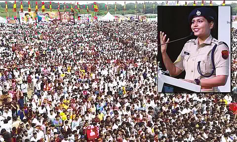 விஜய் பொதுக்கூட்டத்தில் அதிரடி காட்டிய ஐ.பி.எஸ். அதிகாரி.. யார் இந்த இஷா சிங்?