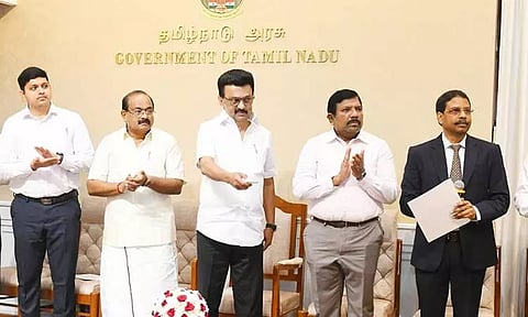 ரூ.332.46 கோடியில் 10 நவீன நெல் சேமிப்பு வளாகங்கள் - முதல்-அமைச்சர் அடிக்கல் நாட்டினார்