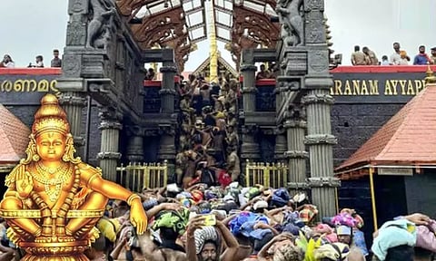 சபரிமலை: மண்டல பூஜை தரிசனத்திற்கு இன்று மாலை 5 மணி முதல் ஆன்லைனில் முன்பதிவு