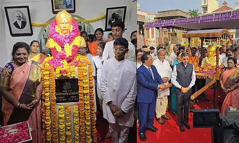 பாரதி இன்று இருந்திருந்தால்..பிரதமர் மோடிக்கு வாழ்த்துப் பாடல் பாடியிருப்பார் - தமிழிசை சவுந்தரராஜன்