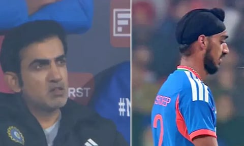 ஒரே ஓவரில் 7 வைடுகளை வீசிய அர்ஷ்தீப்.. கம்பீர் கொடுத்த ரியாக்சன்.. வைரல்