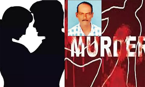 கள்ளக்காதல் தகராறில் தொழிலாளி வெட்டிக்கொலை: மகனுக்கு வைத்த குறியில் தந்தை சிக்கிய பரிதாபம்