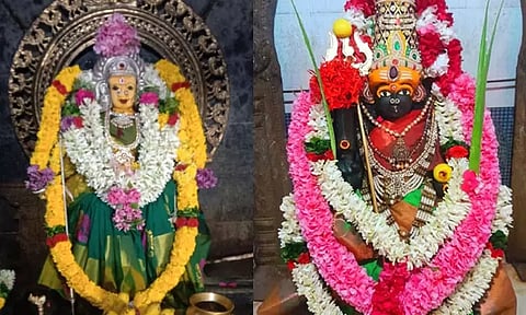 கரியாம்பட்டி அங்காள பரமேஸ்வரி அம்மன் மற்றும் குந்தாணி பாளையம் நத்தமேடு அங்காள பரமேஸ்வரி அம்மன்