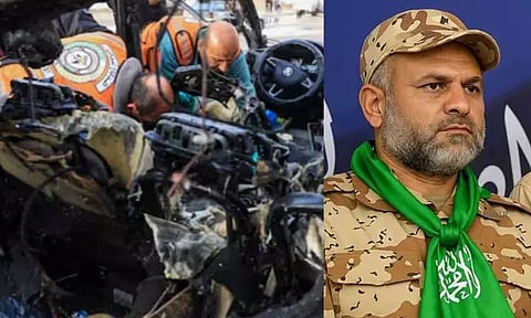 காசா முனையில் இஸ்ரேல் தாக்குதல்: ஹமாஸ் முக்கிய தளபதி பலி