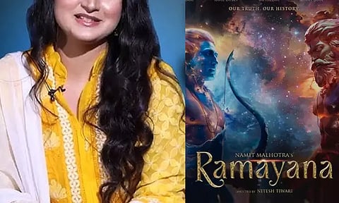Actress Riya Kapoor Reveals that she is playing a very important role in Ramayana