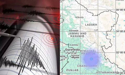இமாச்சல பிரதேசத்தில் நிலநடுக்கம்: ரிக்டர் அளவில் 3.1 ஆக பதிவு
