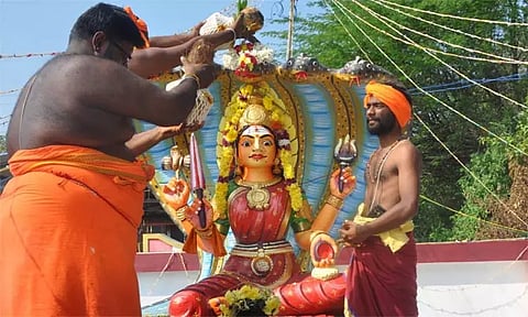 திருத்தணி அருகே நாகாலம்மன் கோவில் கும்பாபிஷேகம்