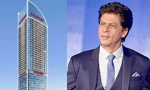 பாலிவுட் கிங் ஷாருக்கான் பெயரில் துபாயில் 55 மாடி பிரமாண்ட கட்டிடம்