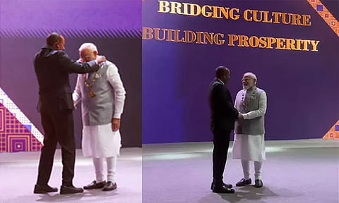 உலக தலைவர்களில் முதன்முறையாக... பிரதமர் மோடிக்கு எத்தியோப்பியாவின் உயரிய விருது வழங்கி கவுரவம்