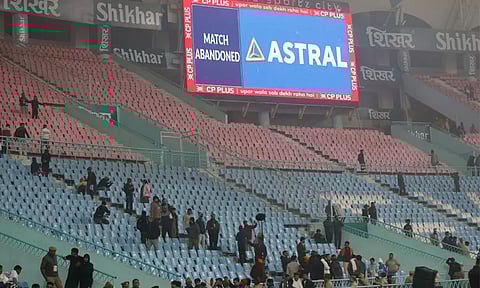 லக்னோ ஆட்டம் ரத்து: டிக்கெட்கட்டணம் திருப்பி வழங்கப்படும் என அறிவிப்பு