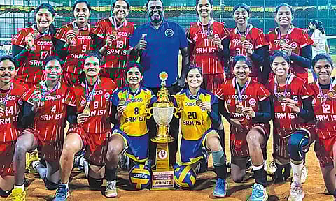 தென்மண்டல பல்கலைக்கழக கைப்பந்து: எஸ்.ஆர்.எம். அணி சாம்பியன்