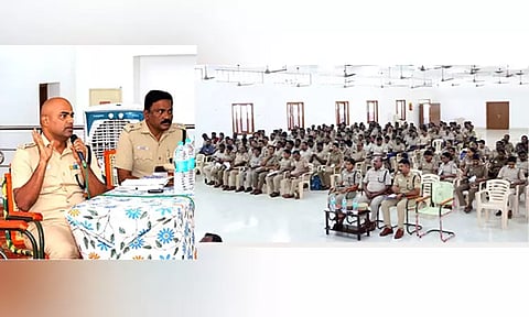 நாளை எஸ்.ஐ. எழுத்து தேர்வு: போலீசாருக்கு அறிவுரைகள் வழங்கிய நெல்லை எஸ்.பி.