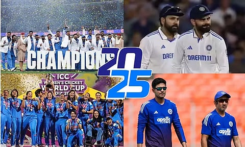 ப்ளாஷ்பேக் 2025: மகிழ்ச்சி.. சோகம்.. இந்திய கிரிக்கெட் ரசிகர்களுக்கு கலவையாய் அமைந்த ஆண்டு