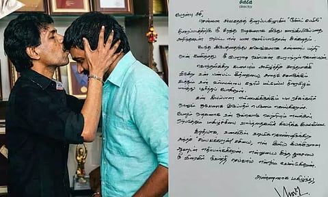 சிறந்த நடிகருக்கான விருது வென்ற சசிகுமாரை பாராட்டிய இயக்குநர் பாலா