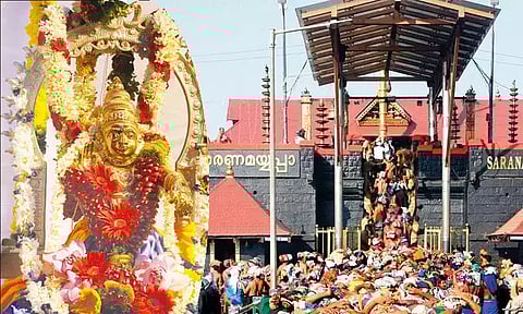 அய்யப்பனுக்கு அணிவிக்கப்படும் தங்க அங்கி ஊர்வலம்: ஆரன்முளாவில் இருந்து இன்று புறப்படுகிறது