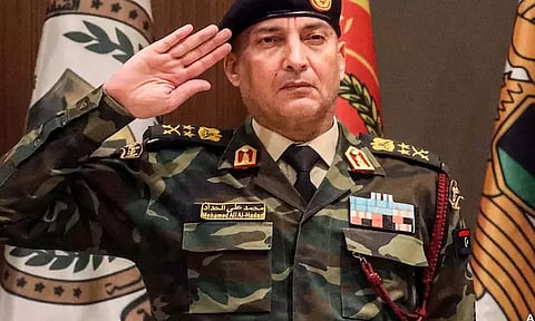 விமான விபத்தில் லிபியா ராணுவ தளபதி உள்பட 4 பேர் உயிரிழப்பு