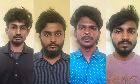 தூத்துக்குடியில் ஆயுதங்களுடன் சுற்றித் திரிந்த 4 ரவுடிகள் உட்பட 7 பேர் கைது