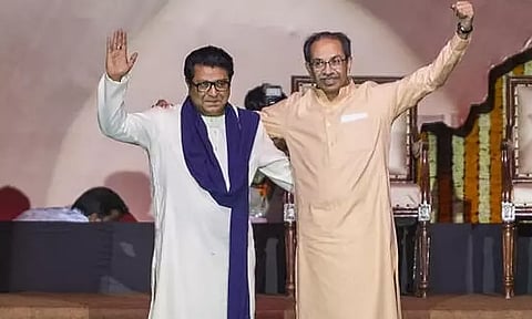 மும்பை மாநகராட்சி தேர்தலில் கூட்டணி; உத்தவ் தாக்கரே, ராஜ்தாக்கரே அறிவிப்பு