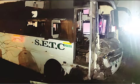 கடலூர் சாலை விபத்து; அரசு பேருந்து ஓட்டுநர் மீது வழக்குப்பதிவு