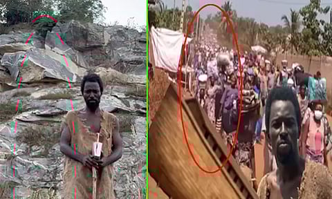 உலகம் இன்று அழியும்... தீர்க்கதரிசியை நோக்கி குடும்பத்துடன் ஓடிய மக்கள்; அடுத்து நடந்த சம்பவம்... வைரலான வீடியோ